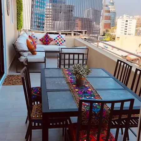 Apartamento Encomenderos: Vista Costanera en El Golf